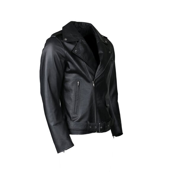 MKL Pro Men's Cowhide Motorcycle Jacket - Picture 6 of 6